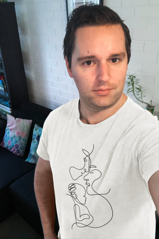 Camiseta Linhas Masculina